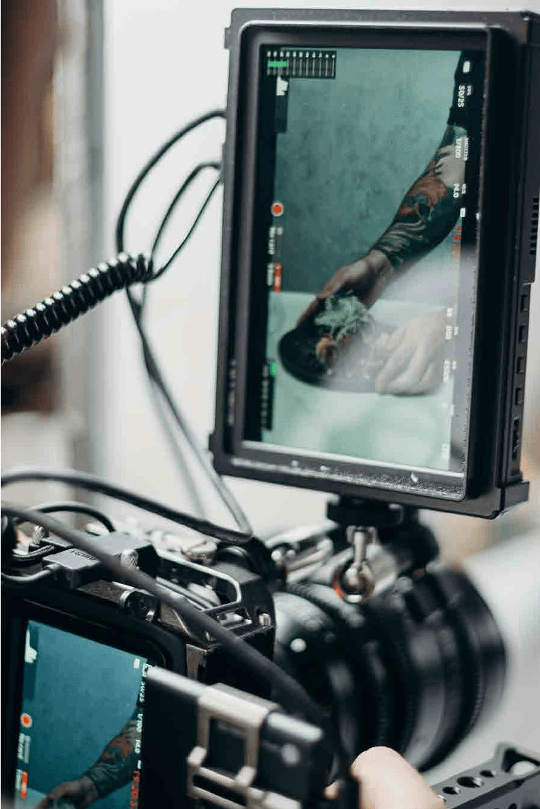 Behind the scenes